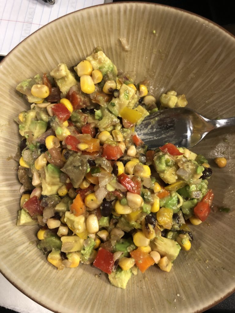 Grilled Corn Salad