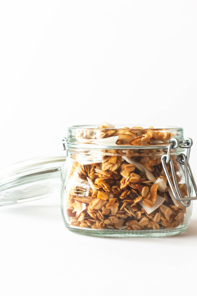 Honey Almond Granola with Toasted Coconut | Nomming with Nicola