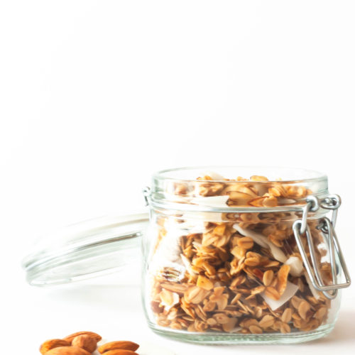 Honey Almond Granola with Toasted Coconut | Nomming with Nicola