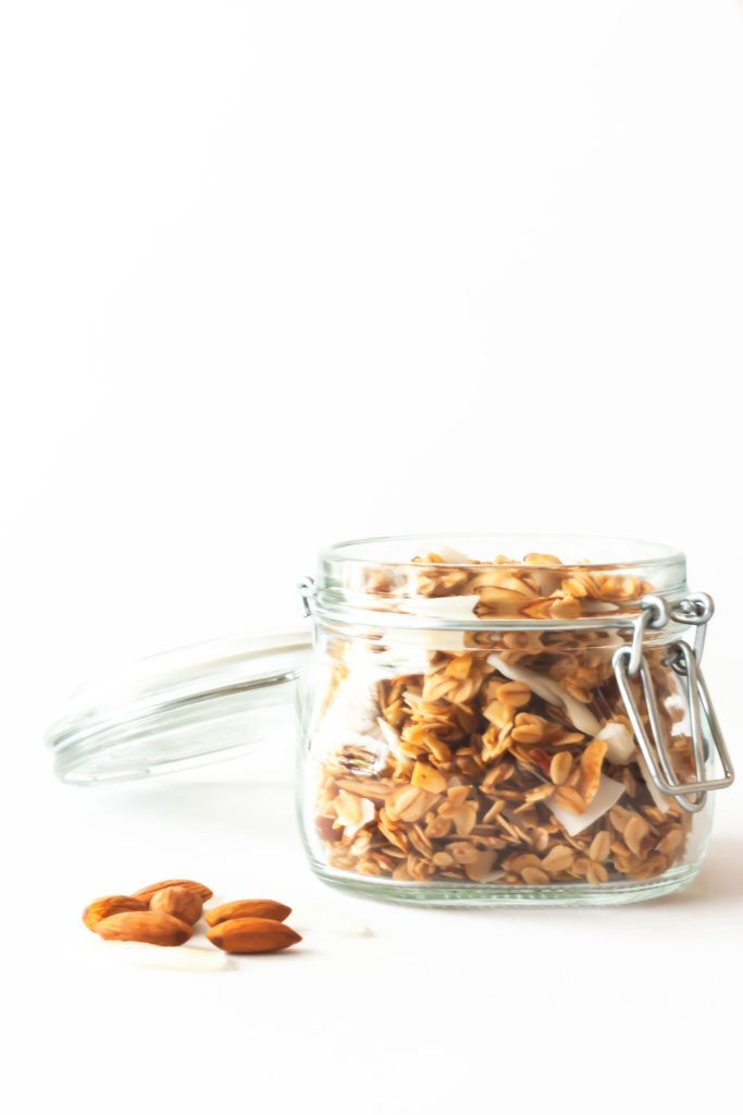 Honey Almond Granola with Toasted Coconut | Nomming with Nicola