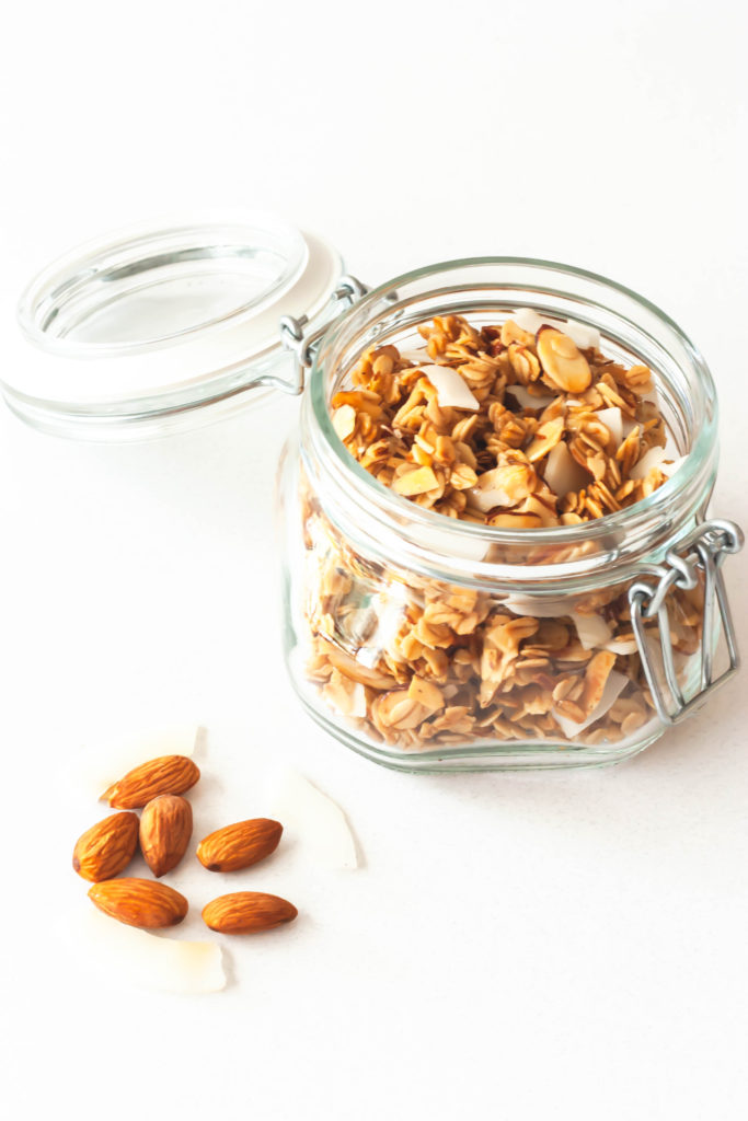 Honey Almond Granola with Toasted Coconut | Nomming with Nicola