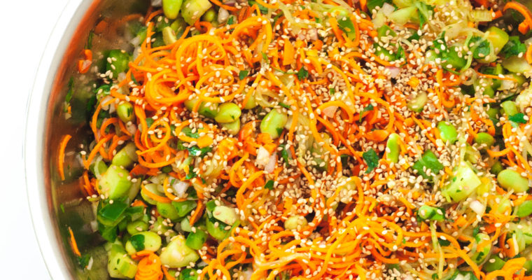Thai-Inspired Veggie Noodle Salad