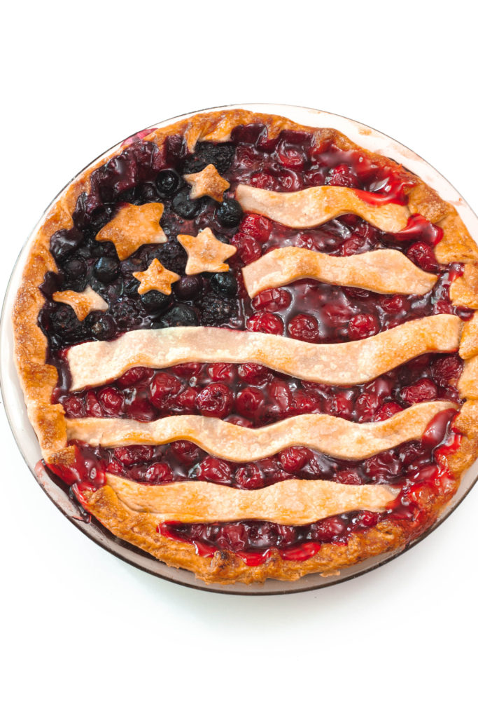 Stars and Stripes Pie | Nomming with Nicola